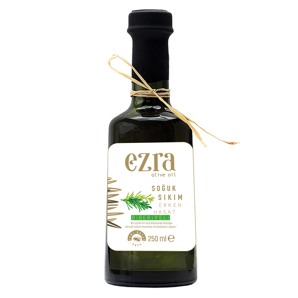 Premium Ödüllü Soğuk Sıkım Naturel Yeni Hasat 250 ml Zeytinyağı